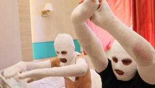 Çakmak gazı Erzurum'da 2 genci hastanelik etti