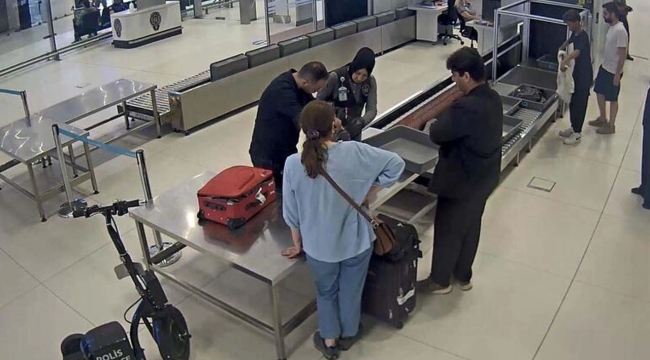 İstanbul'da karışan valizden uyuşturucu çıktı