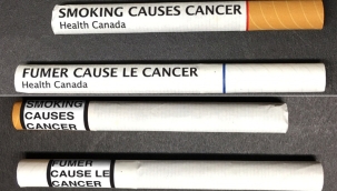 Kanada'dan her bir sigaranın üstüne uyarı mesajı