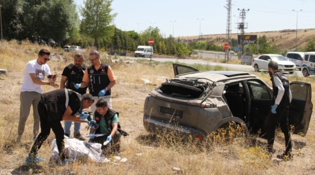 Kayseri'de kaza yapan araçta uyuşturucu bulundu