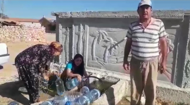 Konya, Erentepe Mahallesi'nde 2 aydır sular kesik