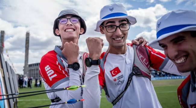 Dünya Okçuluk Kupası'nda Milli Takım ikinci oldu
