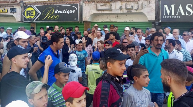 Suriye genelinde "ekonomik kriz" protestoları