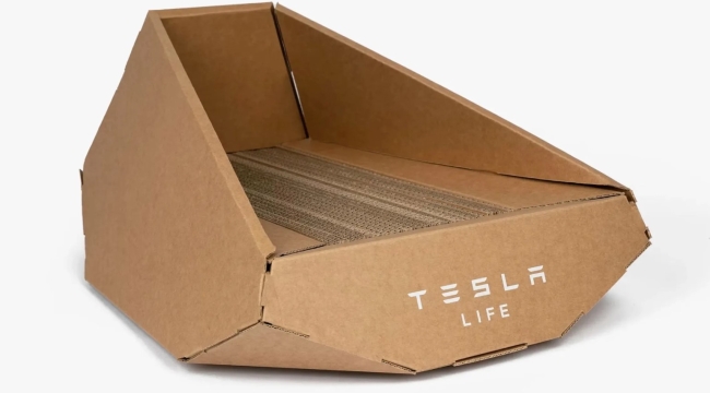 Tesla'dan yeni ürün: Cybertruck kedi yatağı