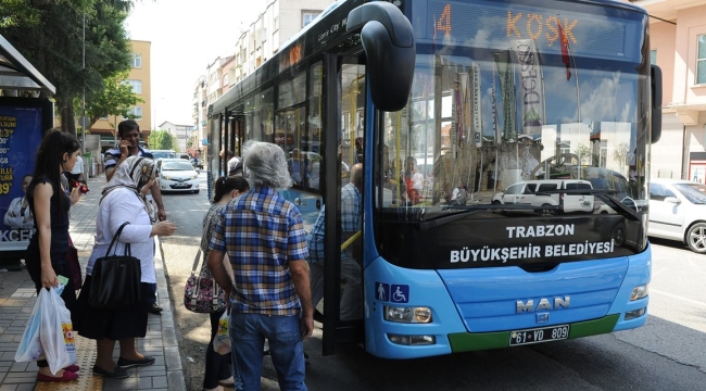 Trabzon'da toplu taşımaya son 2 ayda %135 zam