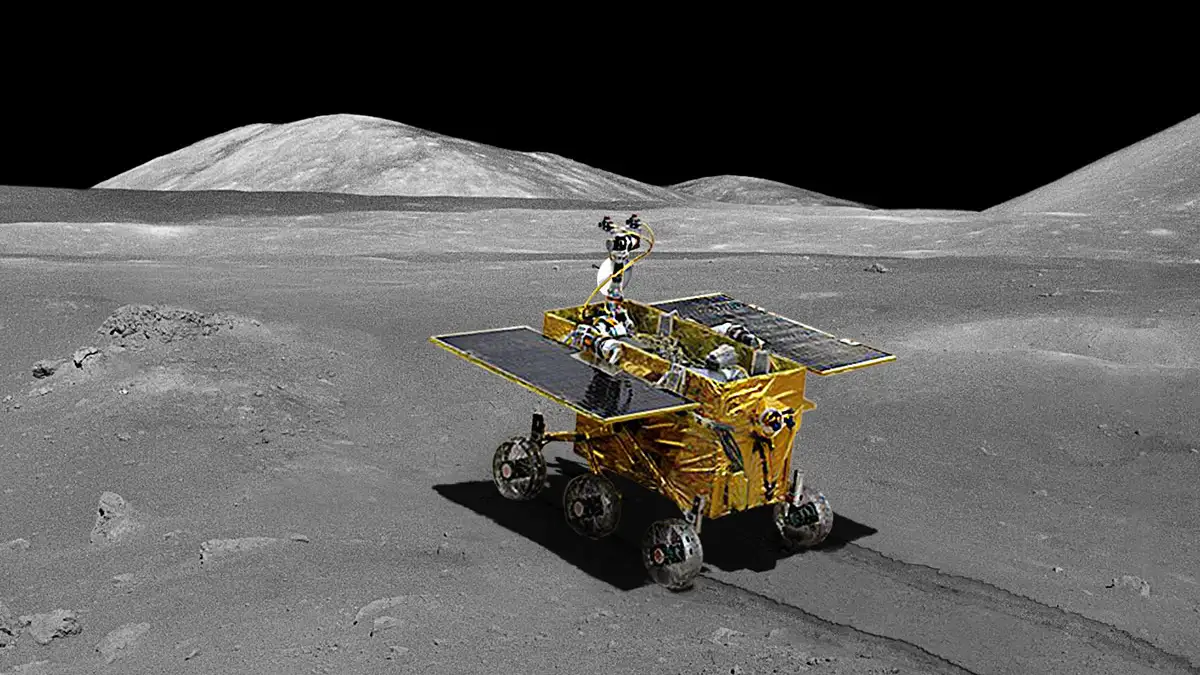 Yutu-2, Ay'ın eski lav akıntılarını haritalandırdı
