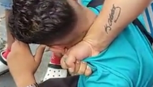 "Zafer Partililer tacizci kaçağı dövdü"