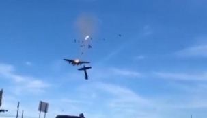 ABD'de 2 gösteri uçağı çarpıştı: 2 can kaybı