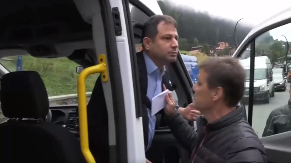 Ayder'de keşif heyeti ile imara karşı halk tartıştı