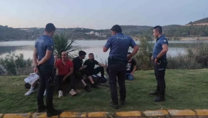 Aydın'da 6 kaçak vatandaş ihbarıyla yakalandı