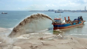 BM: "Denizlerden yılda 6 milyar ton kum çekiliyor"