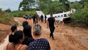 Brezilya'da uçak kazası: 14 kişi hayatını kaybetti