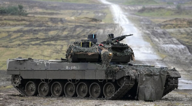 Danimarka'dan Ukrayna'ya 10 adet Leopard tank 