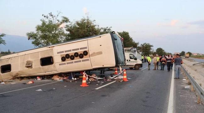 Denizli Honaz'da trafik kazası: 6 can kaybı