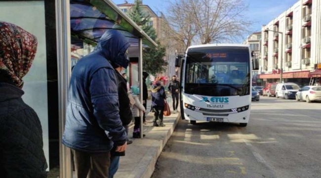 Edirne'de toplu taşımaya %40 zam