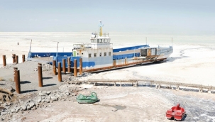 İran'da bulunan Urmiye Gölü kuruyor