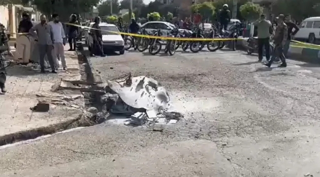 İran'da gökyüzünden İHA parçaları düştü: 2 yaralı