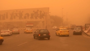 İran'da kum fırtınası: 2 bin kişi hastanelik oldu