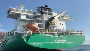 İstanbul Ahırkapı açıklarında iki gemi çarpıştı