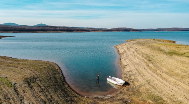 İstanbul'da barajların doluluk oranı %25,81