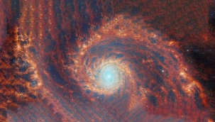 James Webb, Girdap Galaksisi'ni görüntüledi