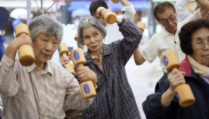 Japonya'da her 10 kişiden 1'i 80 yaş ve üstünde
