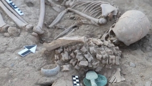 Kazakistan'da Tunç Çağı'ndan kalma mezar keşfi