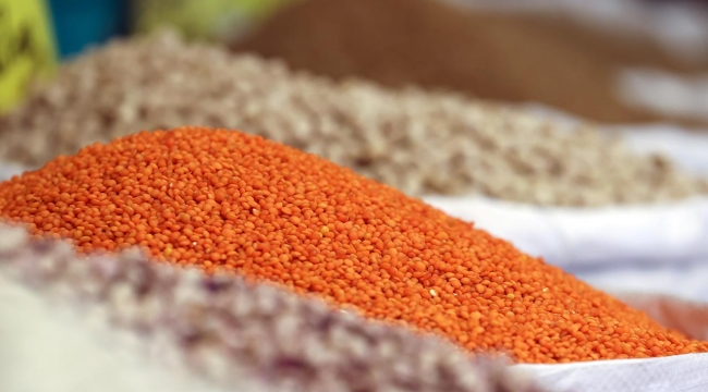 Kırmızı mercimeğin fiyatı Ağustos'ta %33 arttı