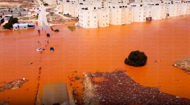 Libya'nın doğusunda sel: Can kaybı 3 bini aştı
