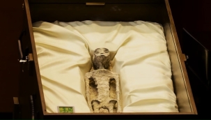 Meksika Kongresi iki uzaylı cesedi sergiledi