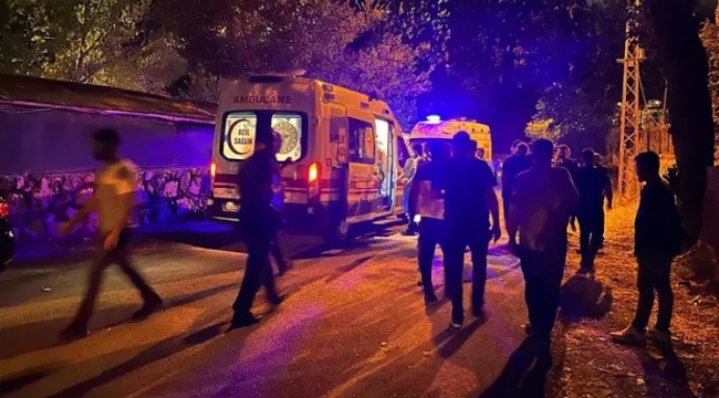 Uşak'ta kaçak Afganlar arasında bıçaklı kavga