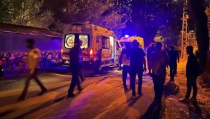 Uşak'ta kaçak Afganlar arasında bıçaklı kavga