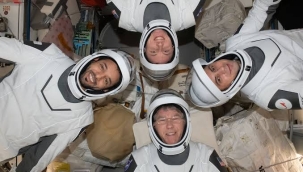 UUİ'de görevi tamamlayan Crew-6 Dünya'ya döndü