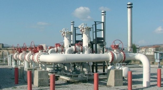 Doğal gaz ithalatı Ağustos'ta yıllık %4,5 azaldı