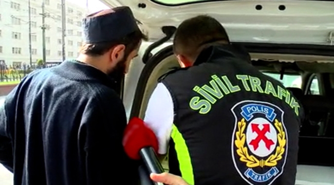 Eminönü'de taksi denetimi: 8 taksiciye ceza