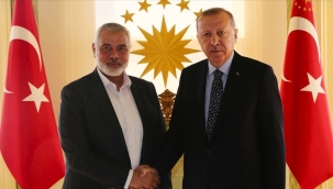 Erdoğan, Hamas'ın başkanı ile telefonda görüştü