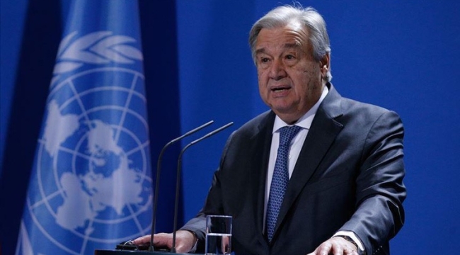 Guterres: ''Gazze'de kader anı yaşanıyor''