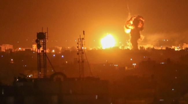 İsrail'den Gazze'ye bombalı saldırı: 198 can kaybı