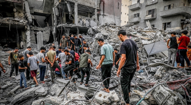 İsrail saldırılarında Gazze'de can kaybı 8.525 oldu