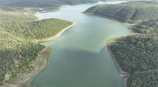 İstanbul'da barajlarda doluluk oranı %23,49'a çıktı