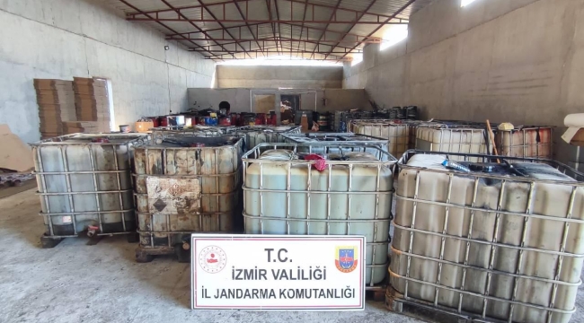İzmir'de kaçak akaryakıt operasyonu: 8 gözaltı
