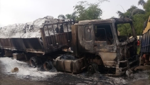 Nijerya'da akaryakıt tankeri patladı: 20 can kaybı