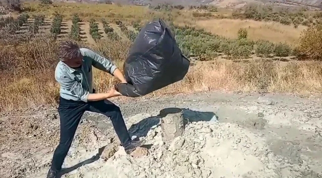 Tekirdağ Şarköy'de su ararken gaz buldular