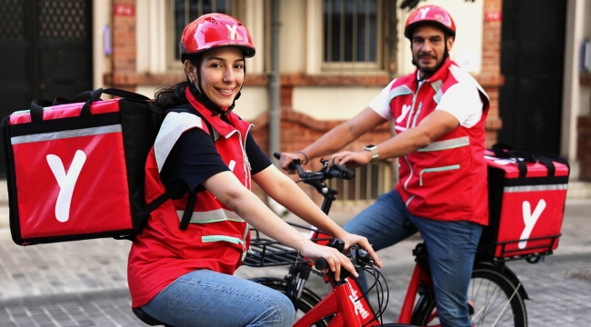 Yemeksepeti bisikletli kurye modelini başlatıyor