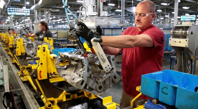 ABD'de sanayi üretimi Ekim ayında %0,6 azaldı