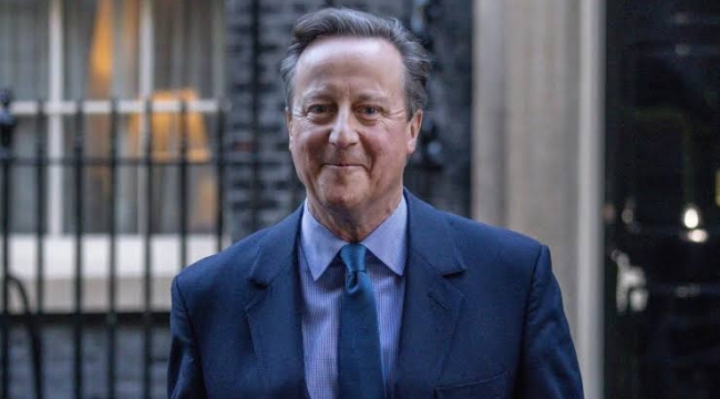 Cameron, İngiltere'nin yeni dışişleri bakanı oldu