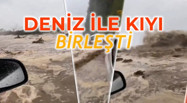 Hopa-Kemalpaşa arası çevre yolu göle döndü