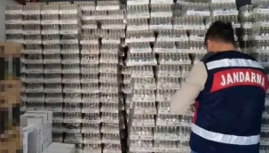 Antalya'da 3 milyon şişe kaçak içki ele geçirildi