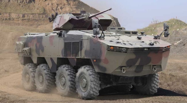 Arma 8x8, TSK'nın envanterine eklendi