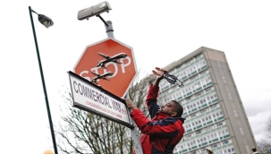 Banksy'nin "İHA'lı" eserini çalan kişi yakalandı